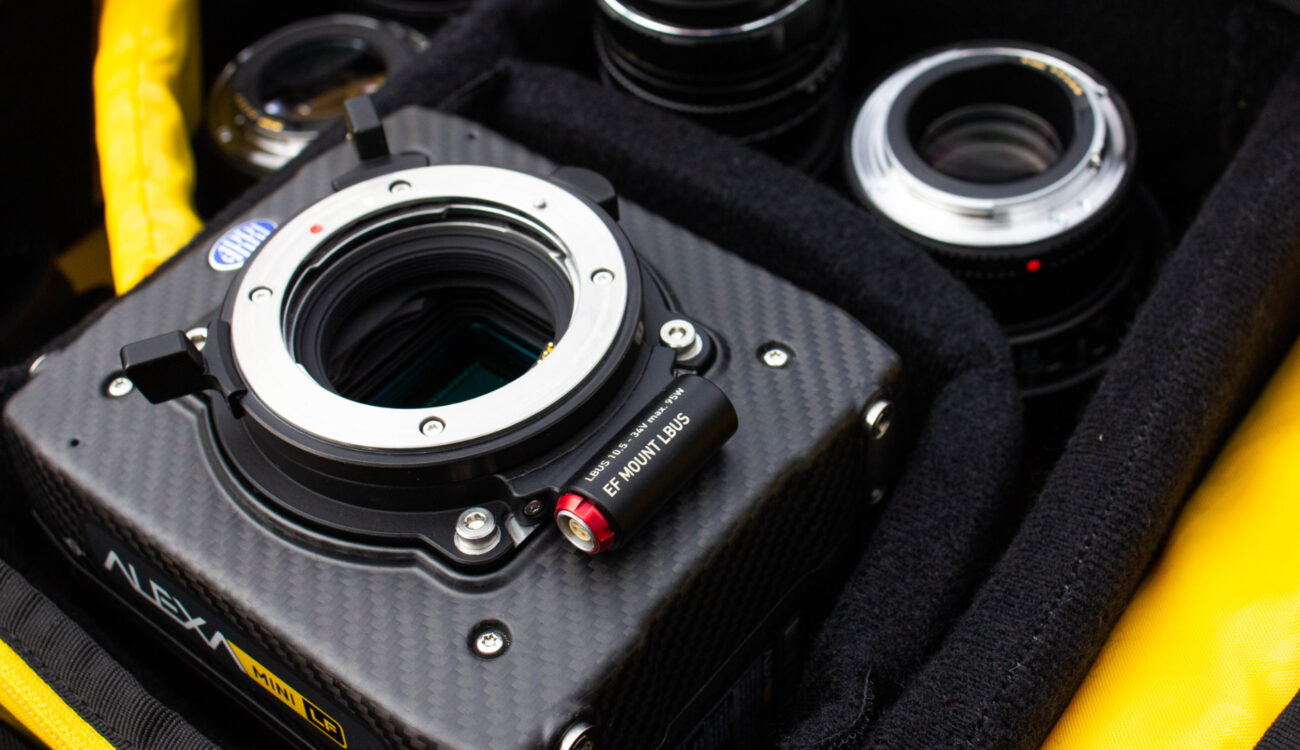 ARRI lanzó la montura EF dedicada (LBUS) para la ALEXA Mini LF