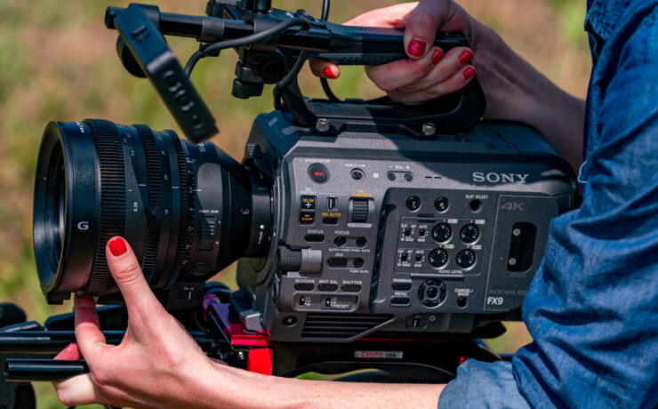 Sony FX9 Firmware 2.01 Update - Horizontal Noise Fix