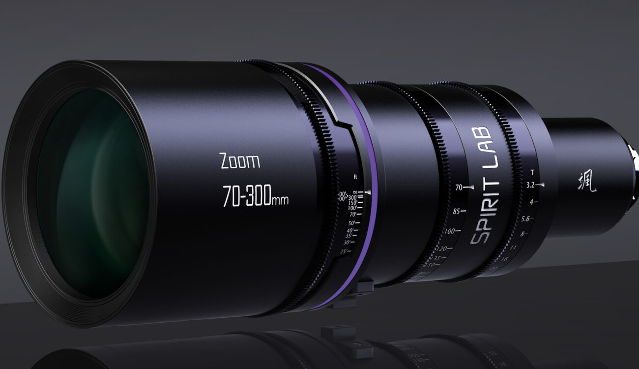 Spirit Lab Cine Zoom 70-300mm T3.2 Announced