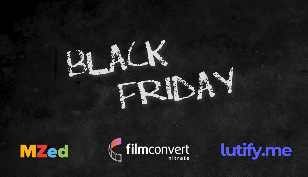 Ofertas de Black Friday 2020 - MZed, Lutify.me y FilmConvert