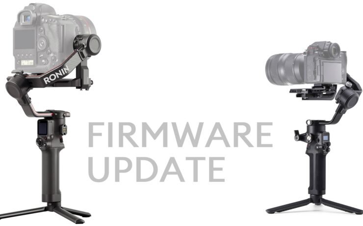 DJI RS 2 and RSC 2 Firmware Update Released