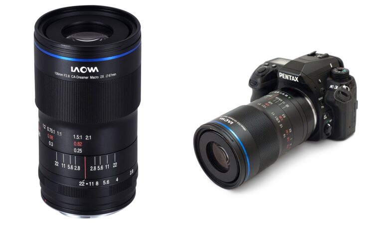 Laowa 100mm f/2.8 2x Ultra Macro APO Lens - EF Manual Aperture & Pentax K Models Added