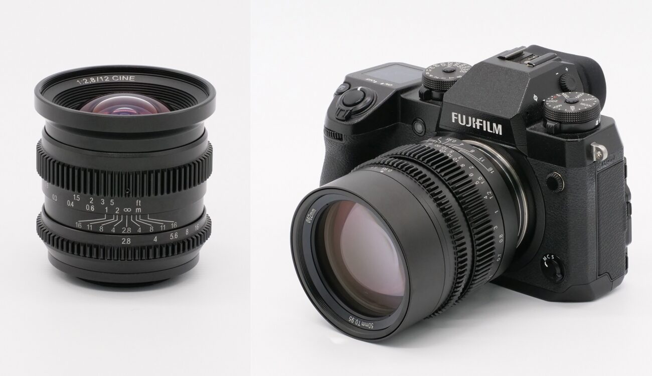 SLR Magic 12mm T2.8 and 50mm T0.95 for FUJIFILM X-Mount Announced