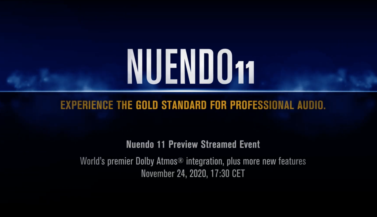 Steinberg Nuendo 11 DAW – Live Streaming Event