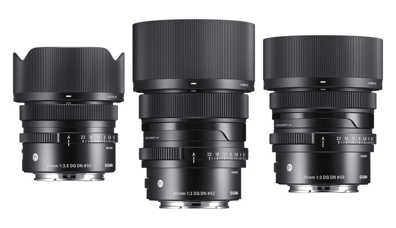 Three New SIGMA Prime Lenses for L-Mount revealed