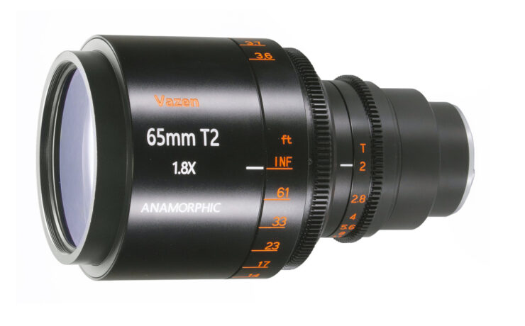 Vazen 65mm T/2 1.8x Anamorphic Lens for MFT Announced
