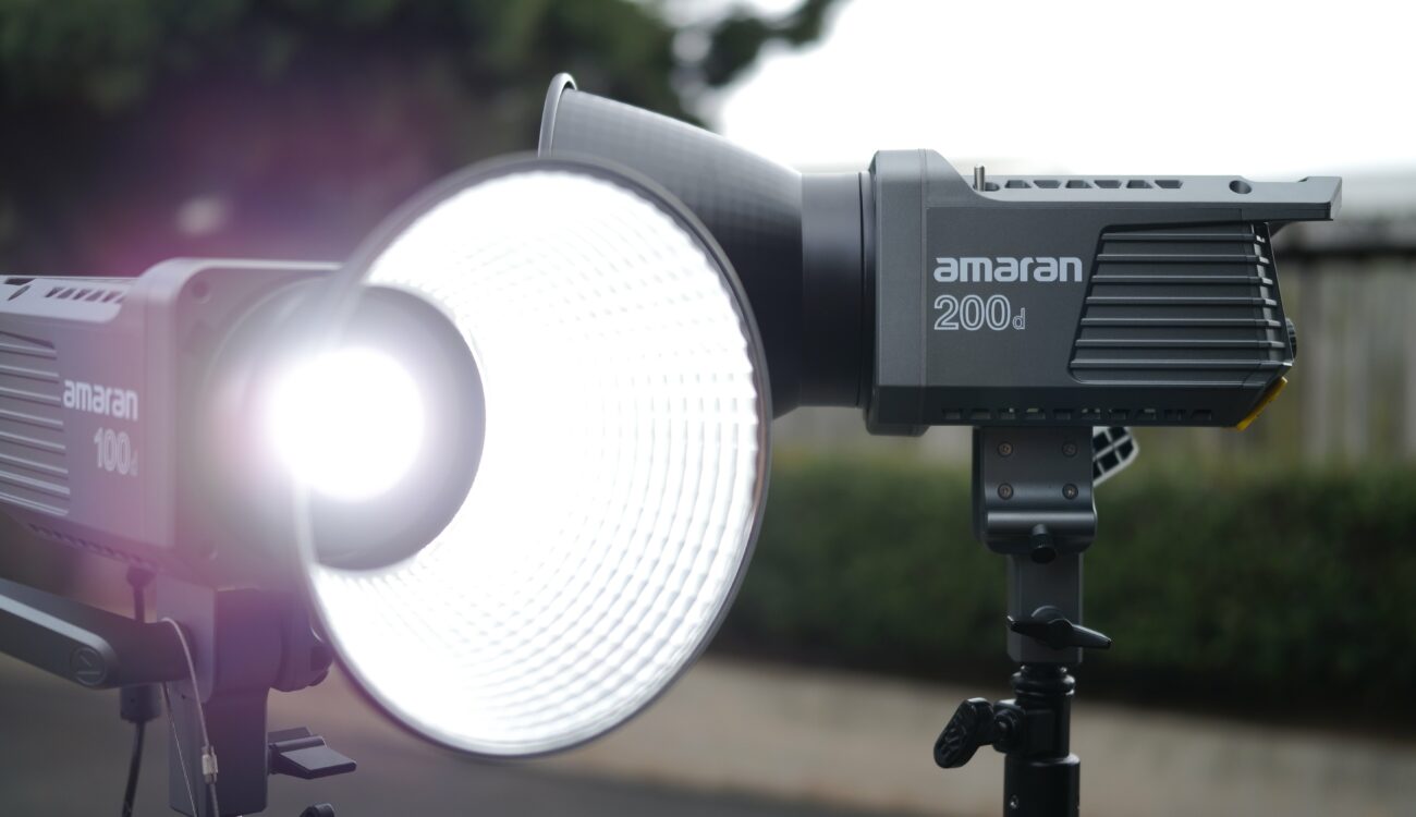 Amaran 100d and 200d Review - New Affordable LED Fixtures from Aputure
