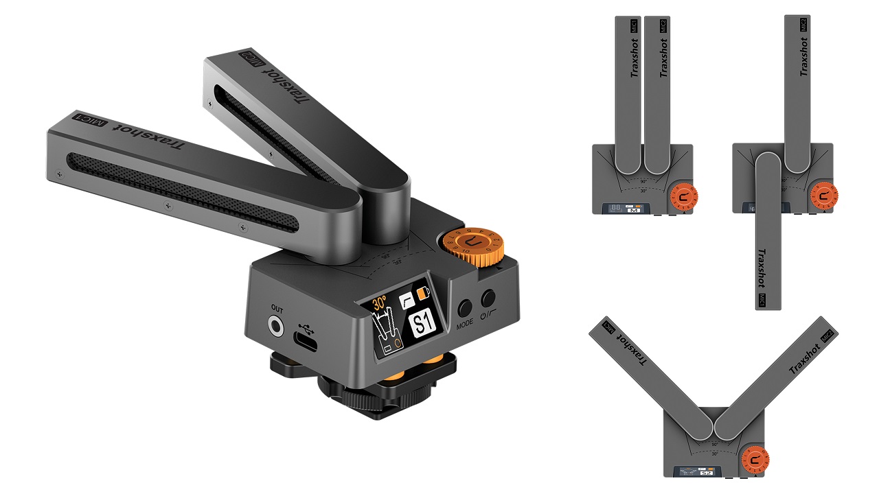COMICA Traxshot - Adjustable Shotgun Microphone Announced