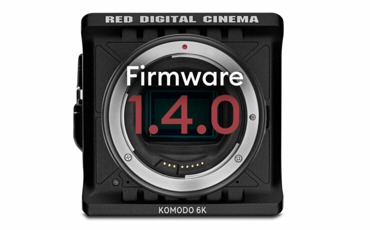 RED KOMODO Firmware 1.4.0 Adds Support for Canon RF Lenses