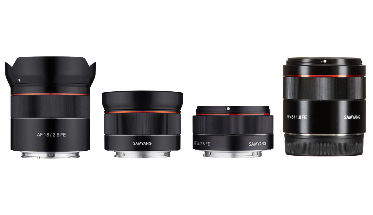 Samyang Firmware Updates for Select Sony FE Lenses – Improved AF