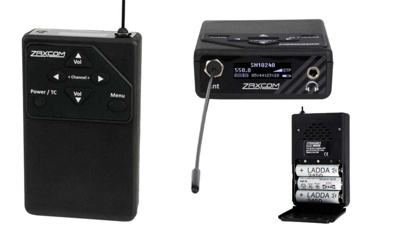Zaxcom URX50 UHF IFB Audio Receiver Introduced
