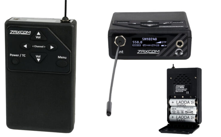 Zaxcom URX50 UHF IFB Audio Receiver Introduced