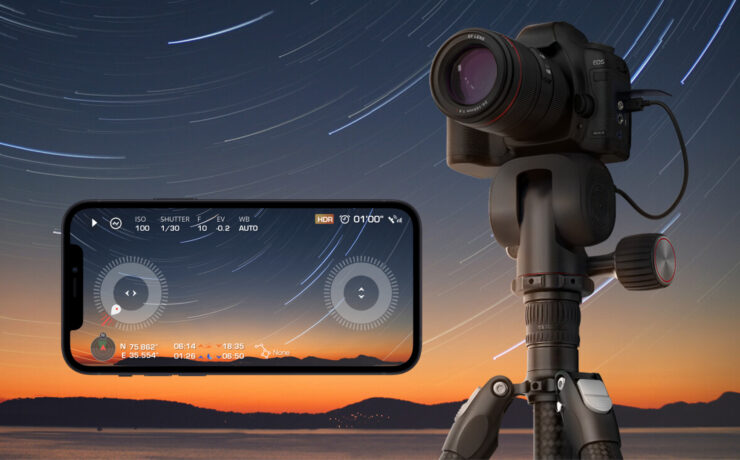 Benro Polaris – Electric Tripod Head With Camera Control