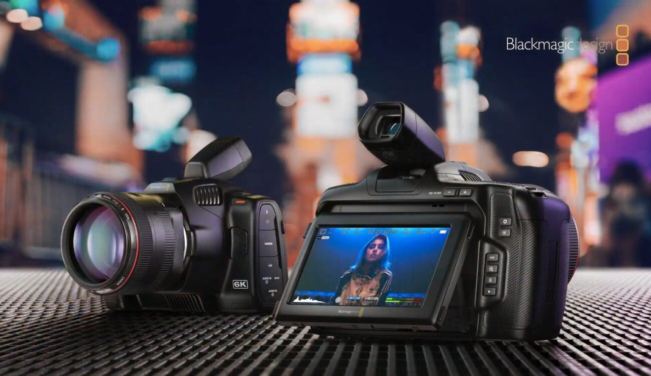 Anuncian la Blackmagic Pocket Cinema Camera 6K Pro con ND incorporados y pantalla inclinable, más un EVF opcional