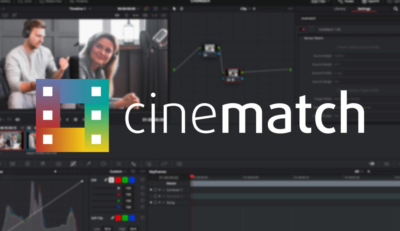 CineMatch v1.04 for Premiere Pro and DaVinci Resolve Released