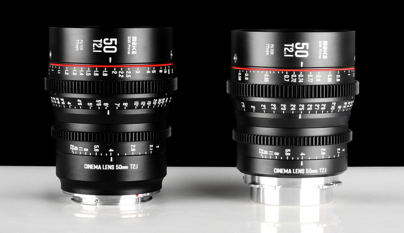 Meike 50mm T2.1 s35 Cine Prime Announced – for EF or PL Mount
