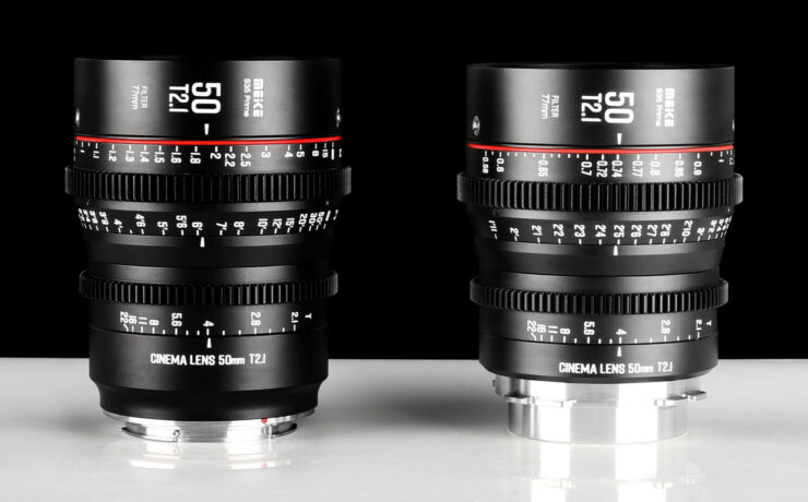 Meike 50mm T2.1 s35 Cine Prime Announced – for EF or PL Mount