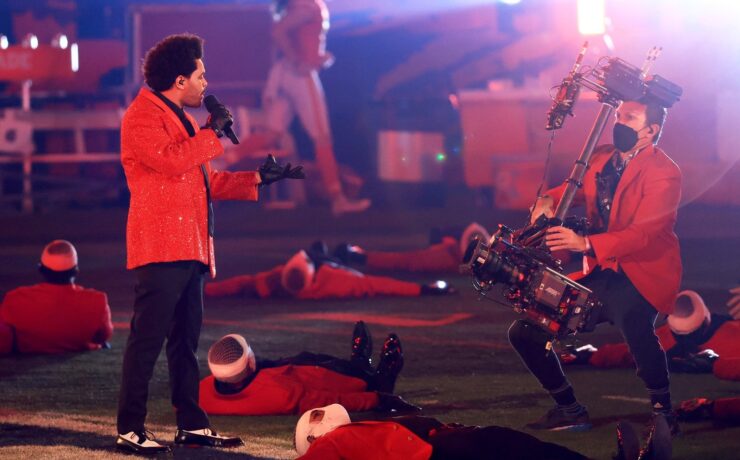 The Weeknd Pepsi Super Bowl LV Halftime Show – Live with Ten ARRI Cameras