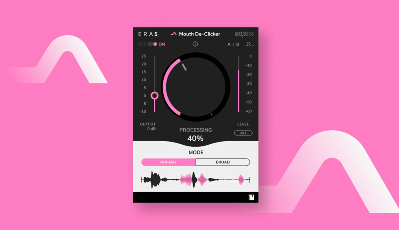Accusonus ERA Mouth De-Clicker Announced