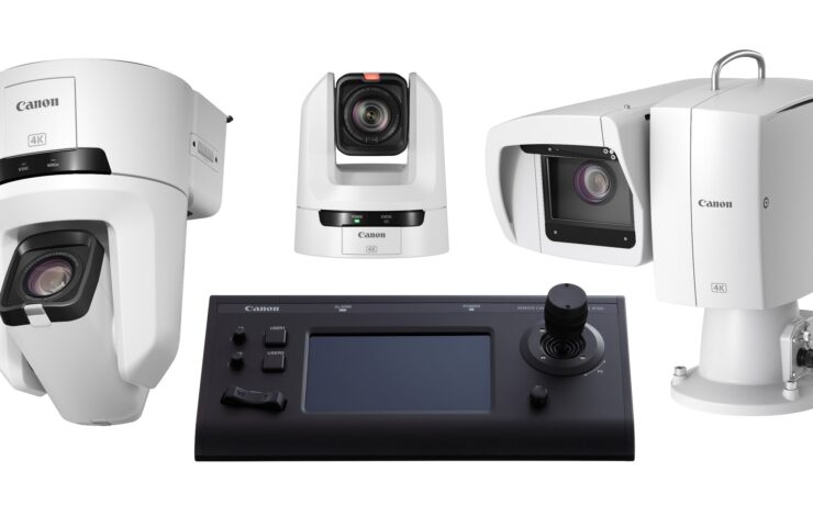 Three New Canon PTZ Remote Cameras and a Controller Released