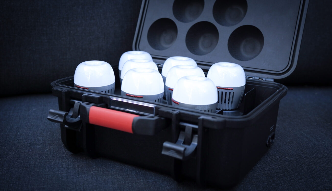 Kit de 8 bombillas Aputure B7c - Reseña práctica