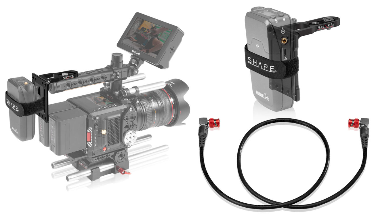 SHAPE Pivoting Mounting Plate and 4K-12G SDI Cable Released