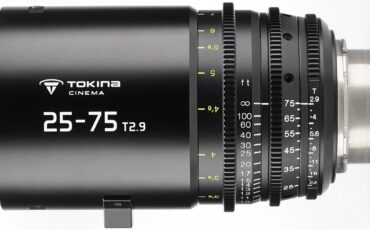 トキナが25-75mm T2.9シネズームを発売