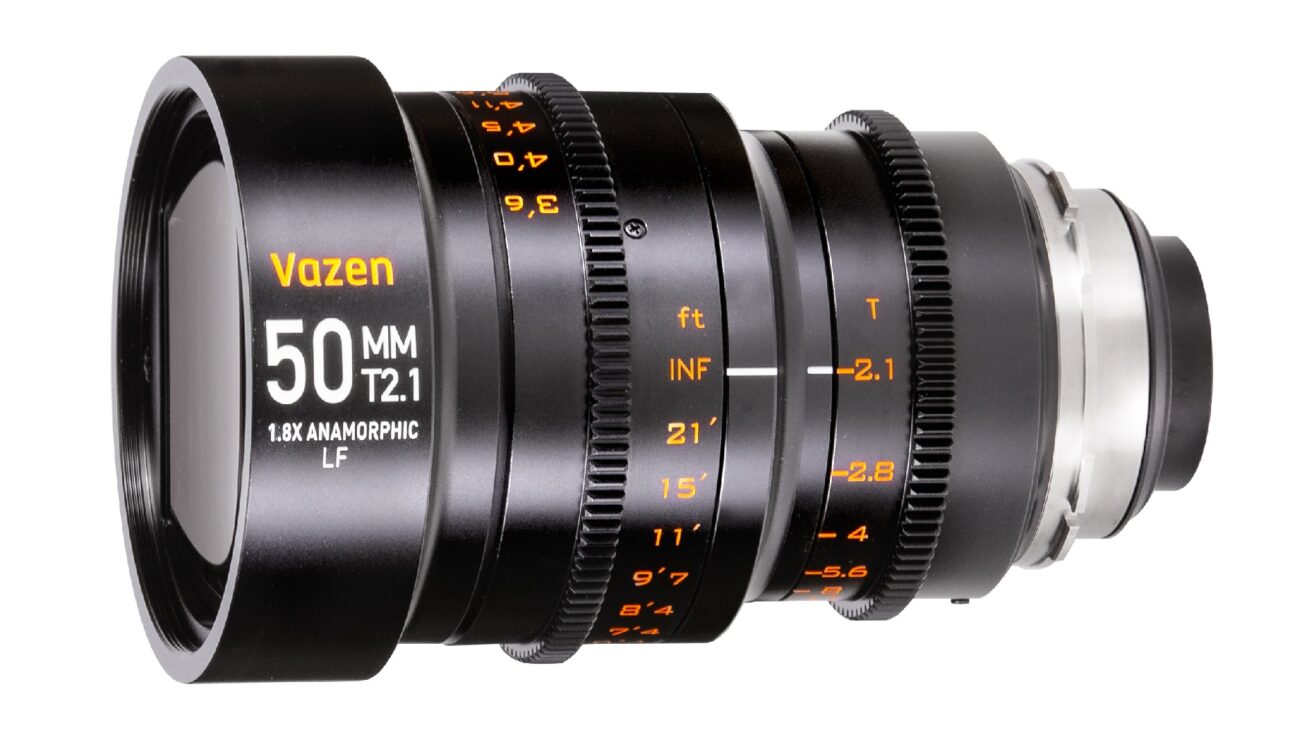 Anuncian el lente anamórfico Vazen 50mm T2.1 1.8x para sensores EF/PL de gran formato
