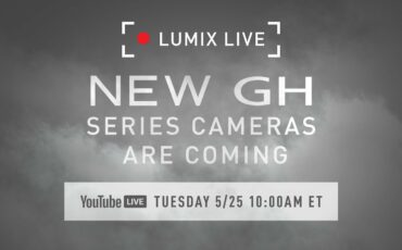 Panasonic anunciará las nuevas cámaras de la serie LUMIX GH el martes 25 de mayo