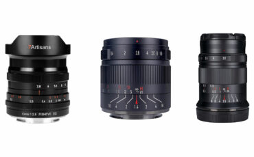 7Artisans 10mm F/2.8 Fisheye, 55mm F/1.4 II and 60mm F/2.8 II Macro Lenses Released
