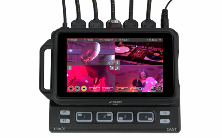 Live-streaming & Multicam Switching with the Atomos Ninja V - AtomX CAST Announced