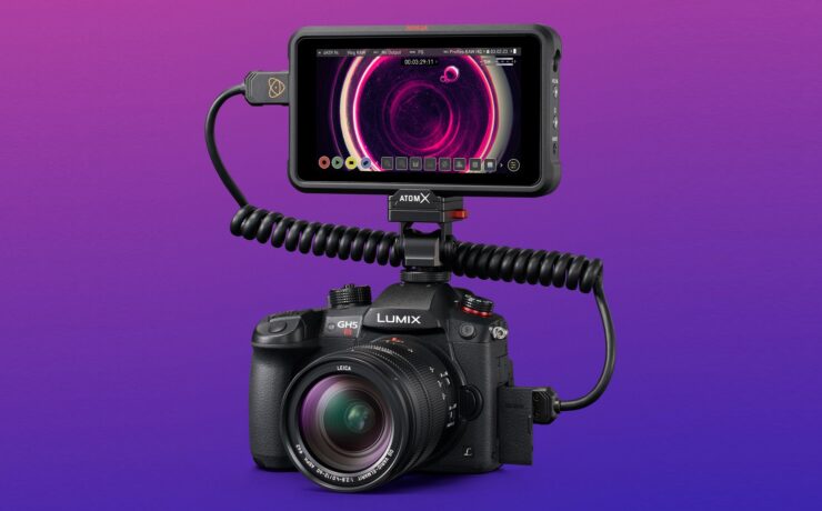 Panasonic LUMIX GH5S Records ProRes RAW with Atomos Ninja V and V+