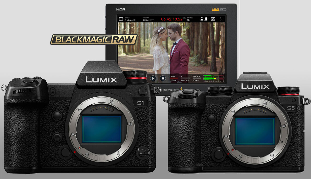 パナソニックLUMIX S1とS5が外部BRAW記録に対応予定