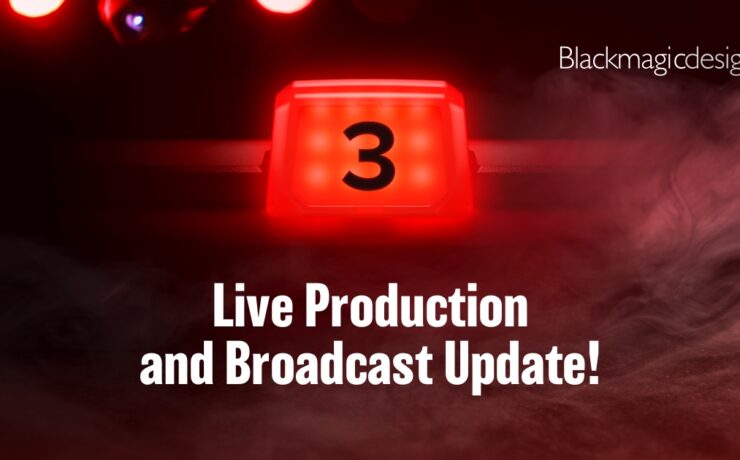 Blackmagic Design Live Production and Broadcast Announcement – Maybe More?