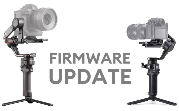 DJI RS 2 and RSC 2 Firmware Update - More Supported Camera Features