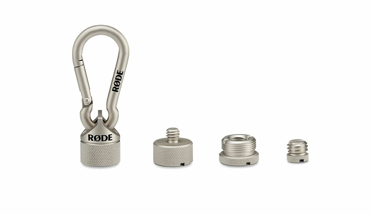 Presentan el Adaptador de Rosca RØDE - Adaptadores de montaje para añadir en tu llavero
