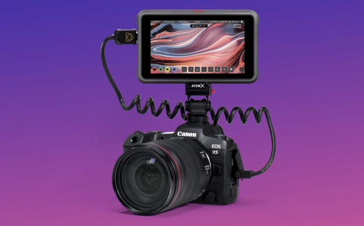 8K ProRes RAW with Atomos Ninja V+ and Canon EOS R5 Now Available