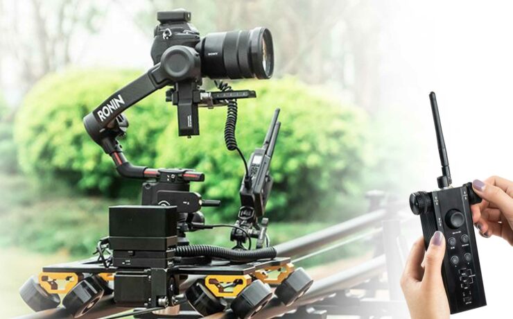 CAME-TV Remote Controlled Slider for DJI RS2 Launched