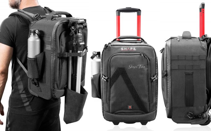 SHAPE Rolling Camera Backpack Announced