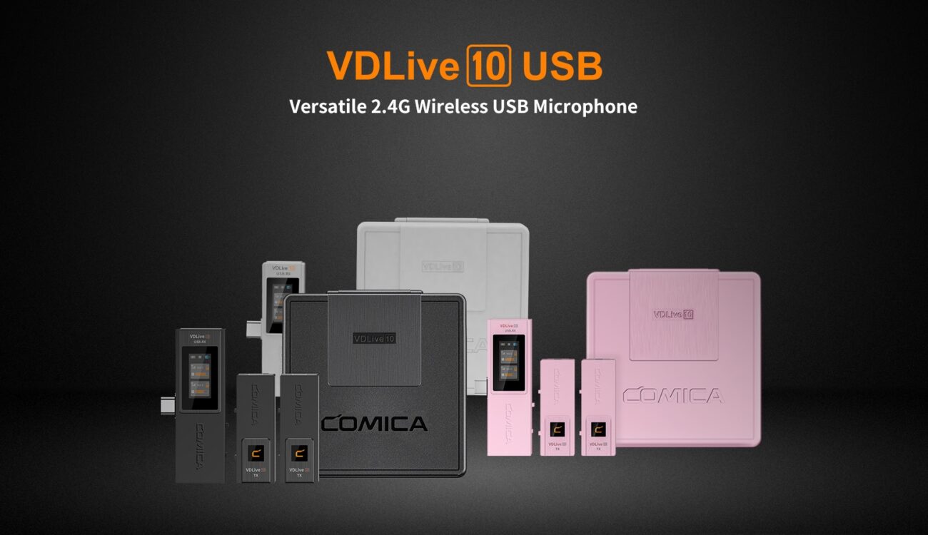 ComicaがVDLive10ワイヤレスマイクを発表