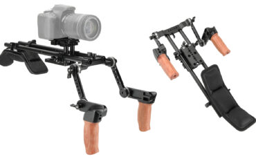 CAMVATE Pro Shoulder Mount Rig Announced – With Manfrotto Quick Release Plate