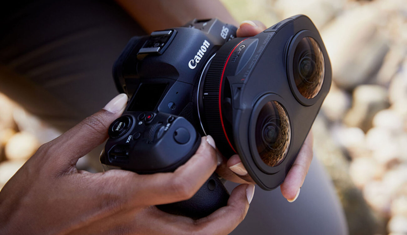 Canon RF 5.2mm F/2.8L Dual Fisheye 3D VR Lens Announced
