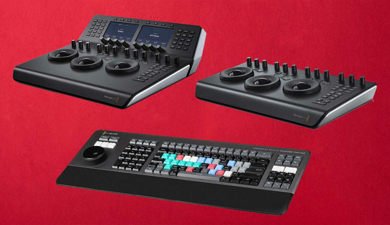 Reducción de precios en los teclados y paneles DaVinci Resolve