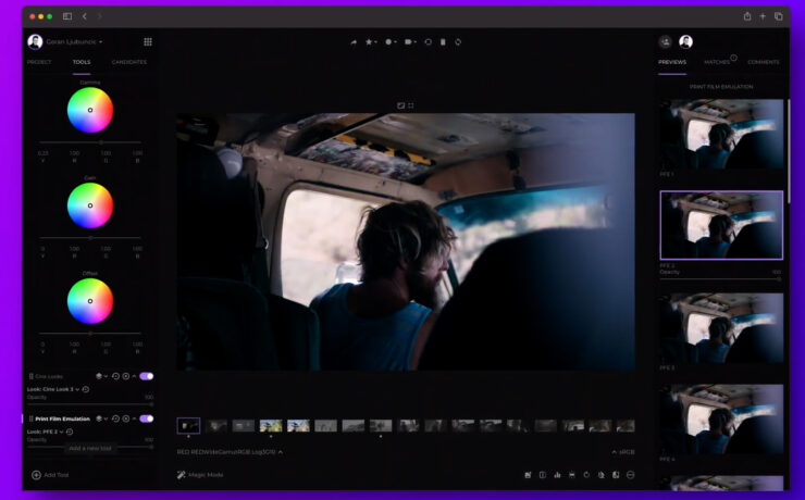fylm.ai - AI Color Grading in the Cloud Released