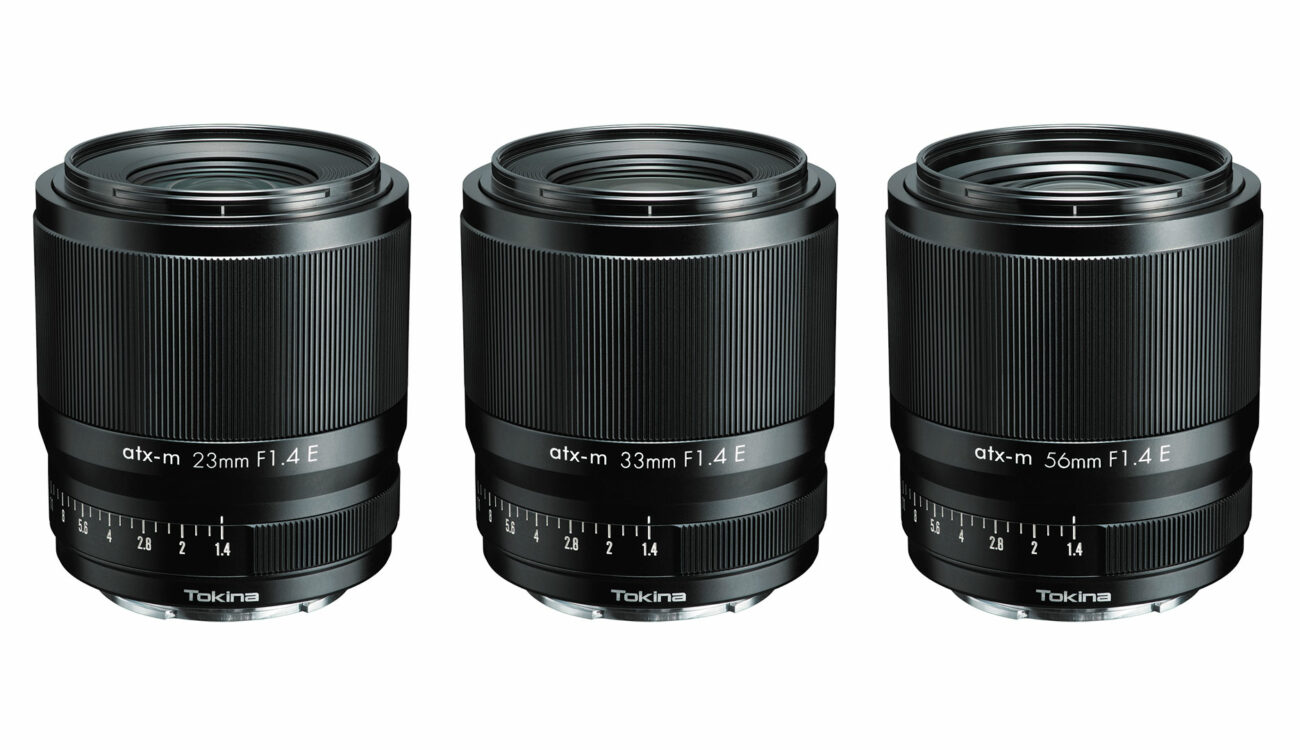 トキナーがソニーEマウントカメラ用レンズ「atx-m 23mm, 33mm, 56mm F/1.4」を発表