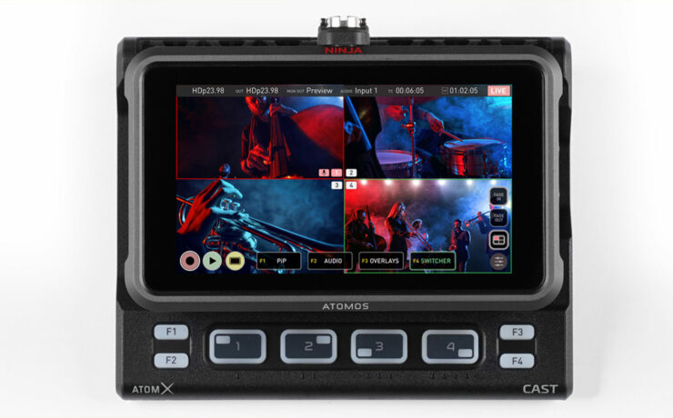 AtomX CAST Update - Compatible with Ninja V+, PiP, Dip Transitions, and More
