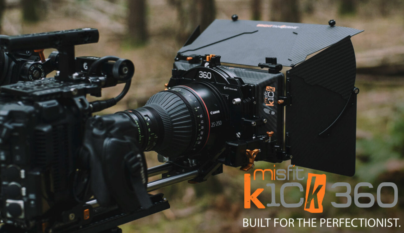 Presentan la Bright Tangerine Misfit Kick 360 – Matte box premium giratoria de 360°