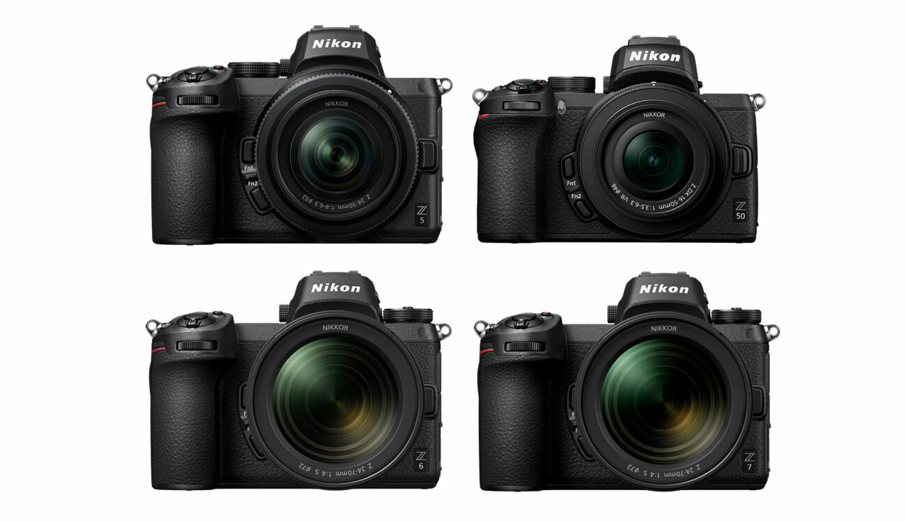 ニコンがZ50, Z5, Z6, Z7のファームウェアをアップデート