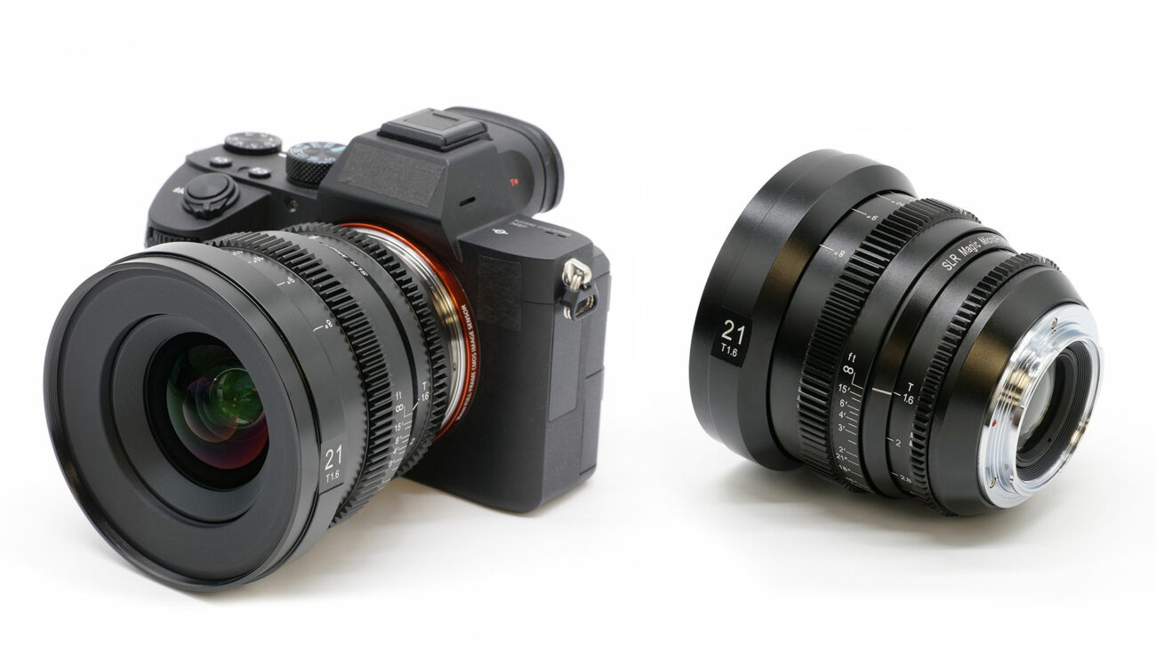 SLR Magic MicroPrime CINE 21mm T/1.6 for FUJIFILM X-Mount and Sony E-Mount Cameras Released