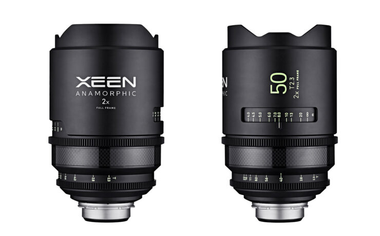 XEEN 50mm Full Frame 2x Anamorphic Lens and New Primes Set Announced